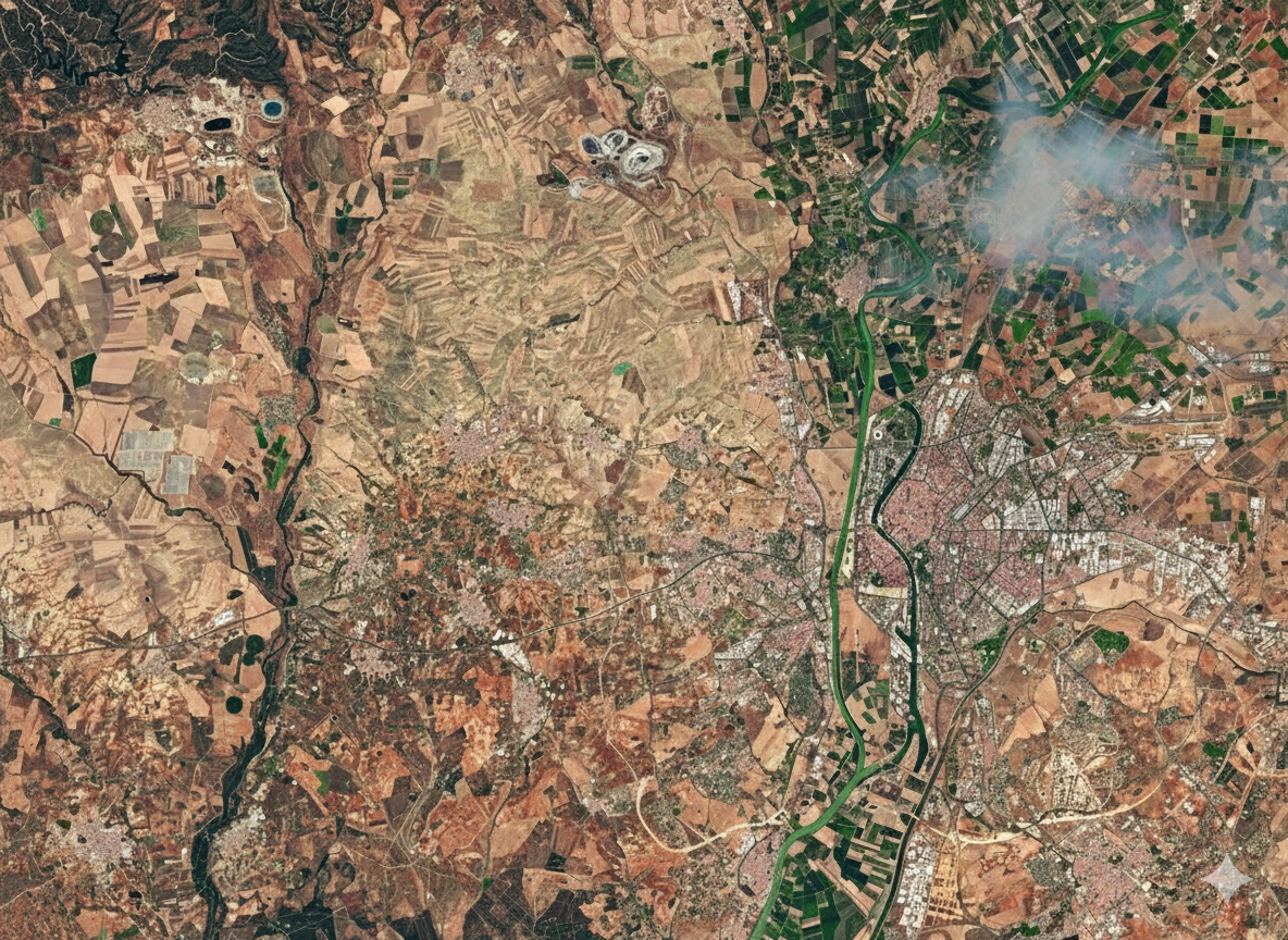 Satellite view of seville